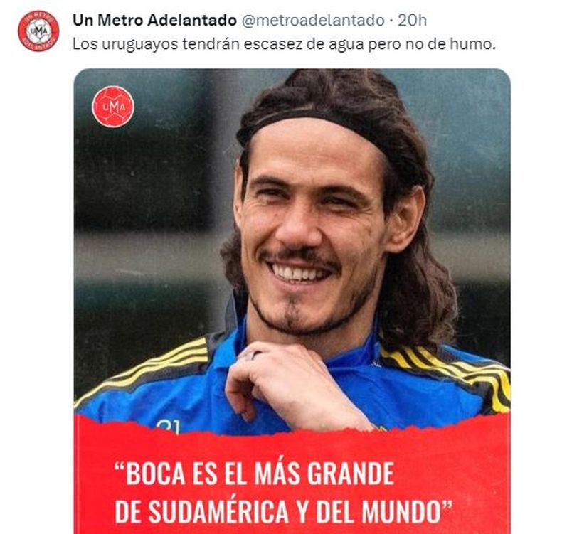 Los Mejores Memes Por La Llegada De Cavani A Boca