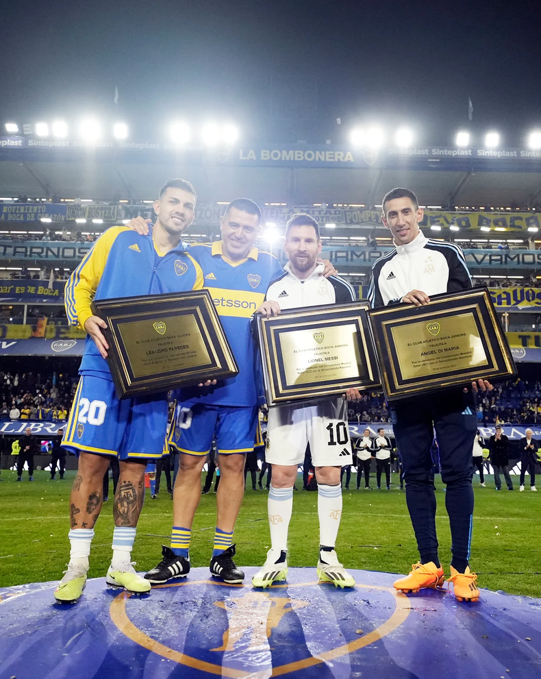 La Despedida De Riquelme En Fotos