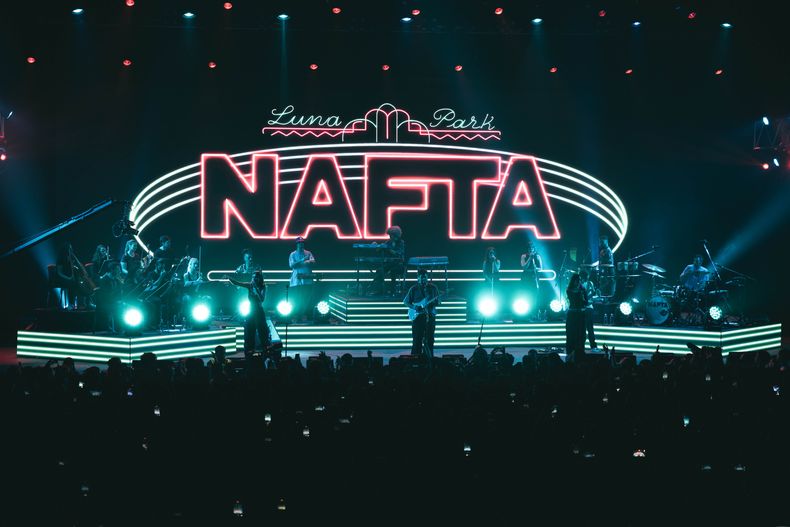 NAFTA se presenta en el Arena Maipú con su particular universo sonoro