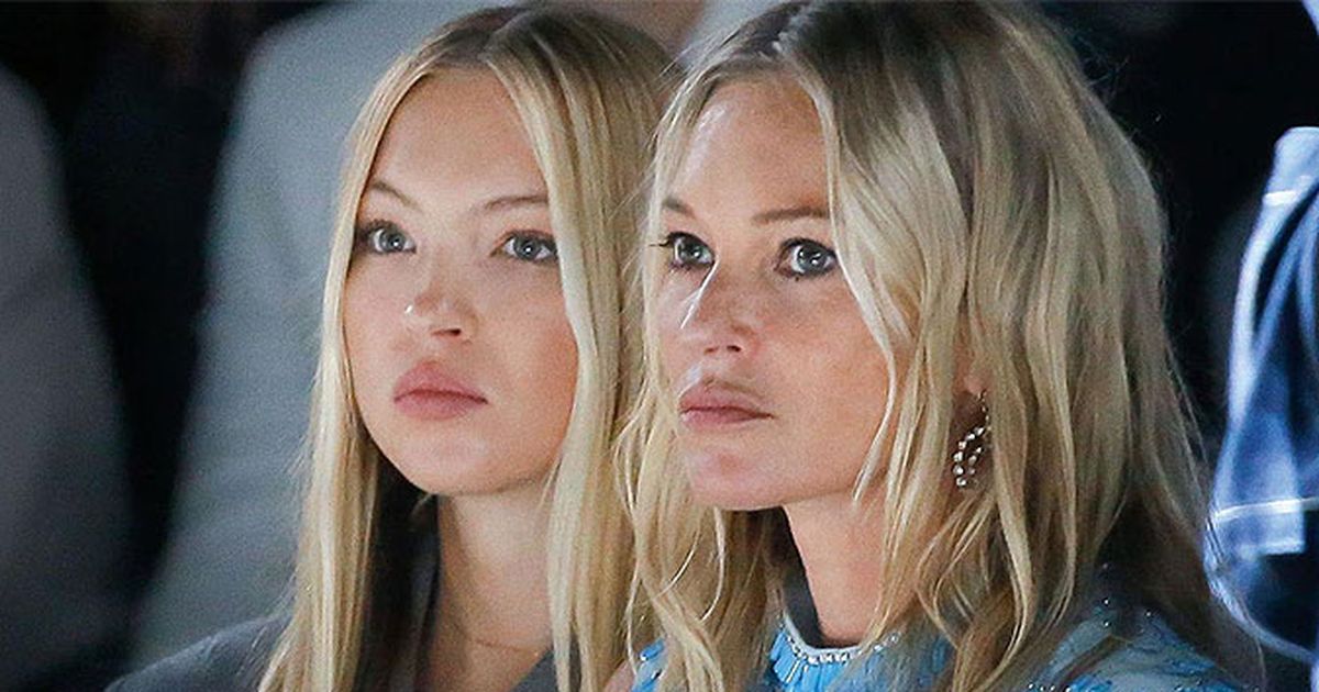 Kate Moss Y Su Hija Lila Deslumbran En Espa A Con Su Incre Ble Parecido