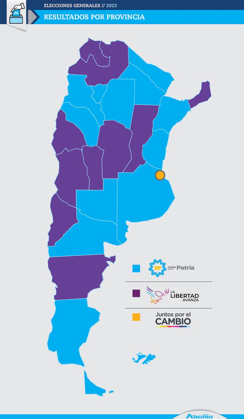 Elecciones As Qued El Mapa Electoral En Todo El Pa S