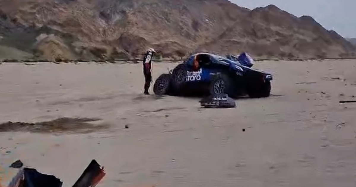 Rally Dakar Impactante Vuelco Y Abandono