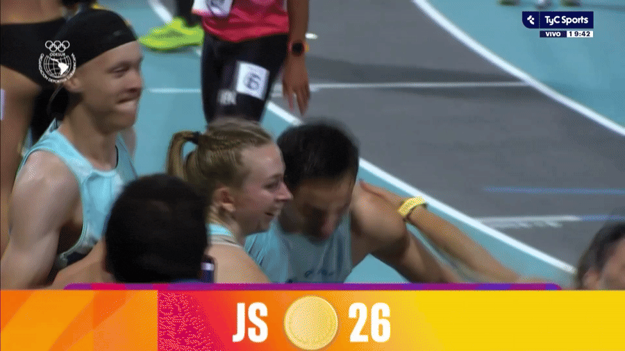 el atleta agustin pinti gano el oro en una espectacular remontada y ¡mendoza ya suma 17 medallas!