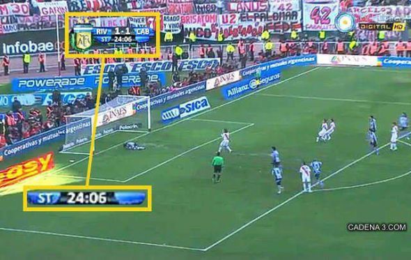 Penal atajado por Olave