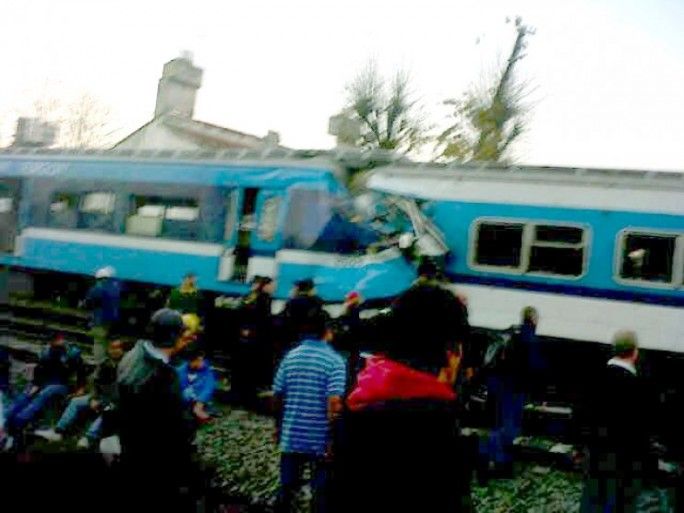 Choque de trenes