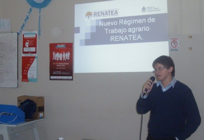 Capacitación del Renatea