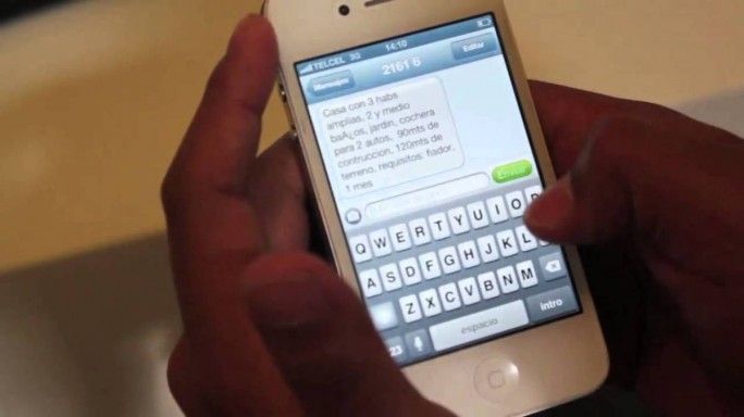 Mensajes texto celulares