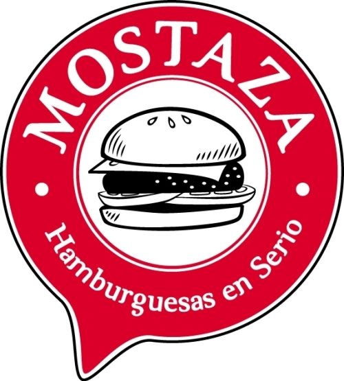 Mostaza logo hamburguesas