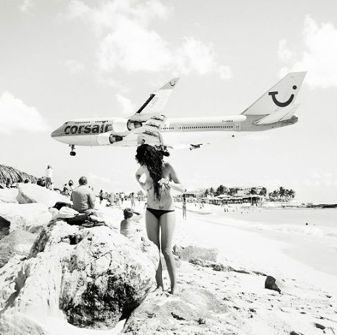 Los increíbles aterrizajes en la isla de Sint Maarten