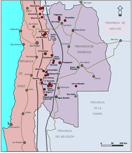 Este es el potencial minero metalífero de Mendoza