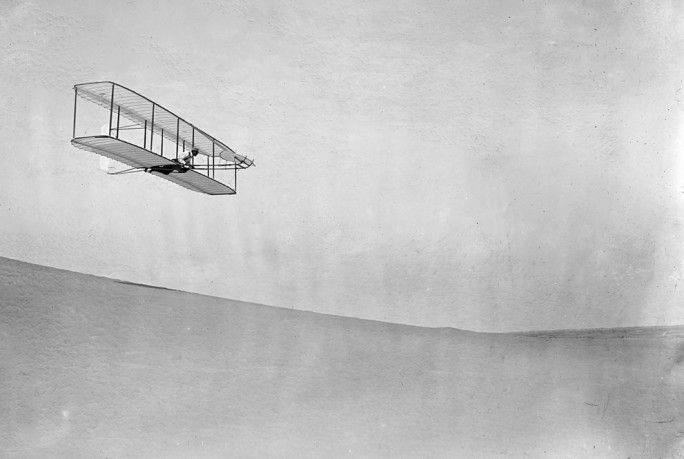 Primer vuelo con los hermanos Wright