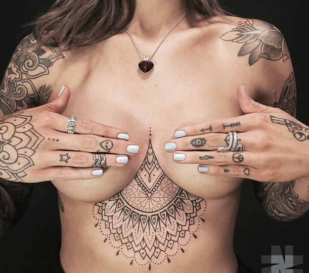 Mirá el nuevo tatuaje hot de Candelaria Tinelli