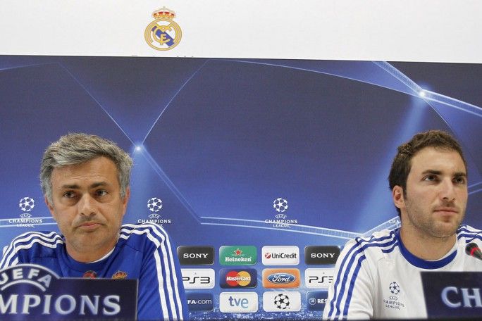 Mourinho e higuain