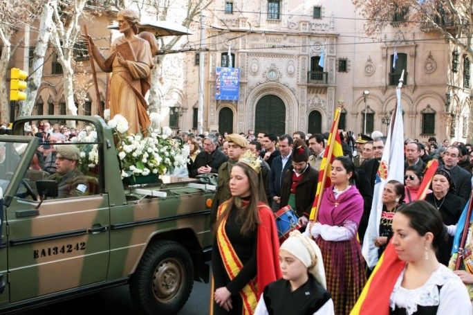 procesión patrono santiago