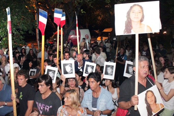 Marcha por victimas de la inseguridad,poder judicial