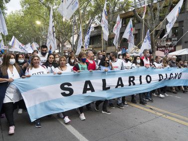 Thomas sobre el pedido de Sute: "No es momento de reabrir las paritarias"