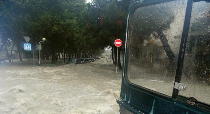 Inundaciones en Rusia