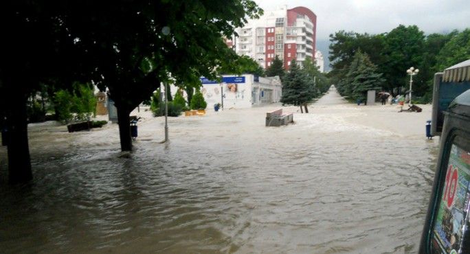 Inundaciones en Rusia