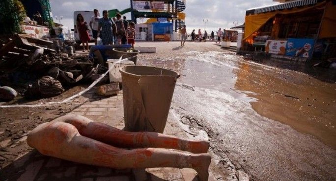 Inundaciones en Rusia