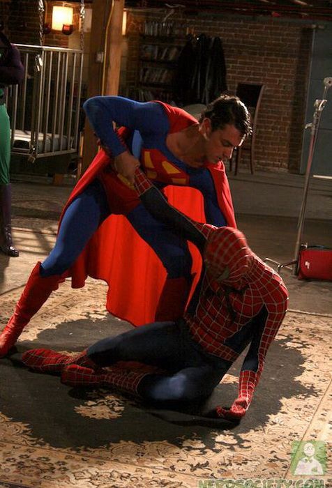 Lo que faltaba: se viene la película hot de Superman y Spider-Man