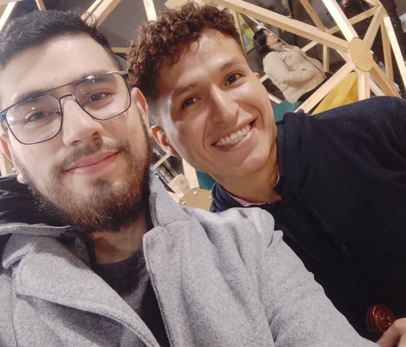 Luego de un tiempo, se mudaron juntos y surgió la oportunidad de casarse