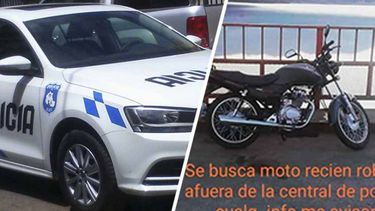 Sitio Andino | Moto robada en comisaria