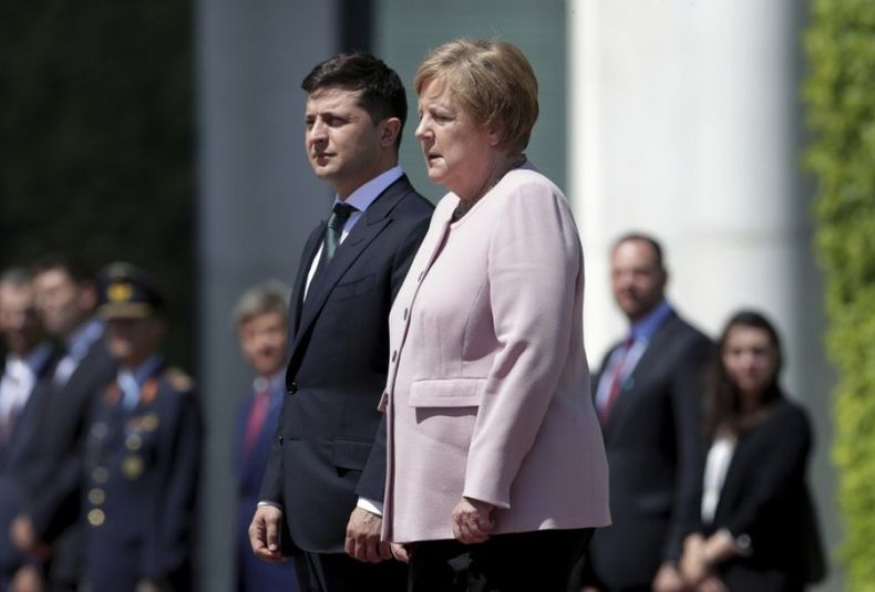 Ángela Merkel.