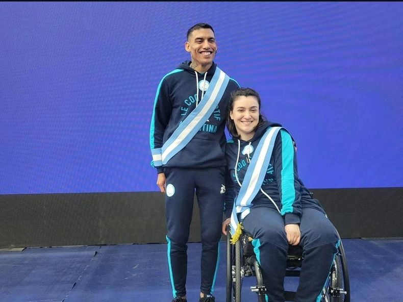 Barreto y Garrone, los abanderados de Argentina en los Juegos Paralímpicos de París 2024