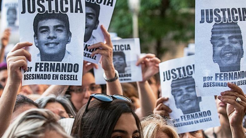 Recuerdan a Fernando Báez Sosa bajo la consigna amor para todos, odio para nadie