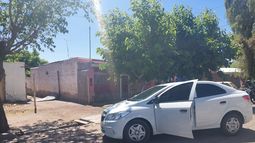 En este auto intentaron escapar los ladrones, pero fueron detenidos.&nbsp;