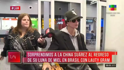 Días de furia para la China Suárez: discutió con Lauty Gram y se enfrentó a una periodista