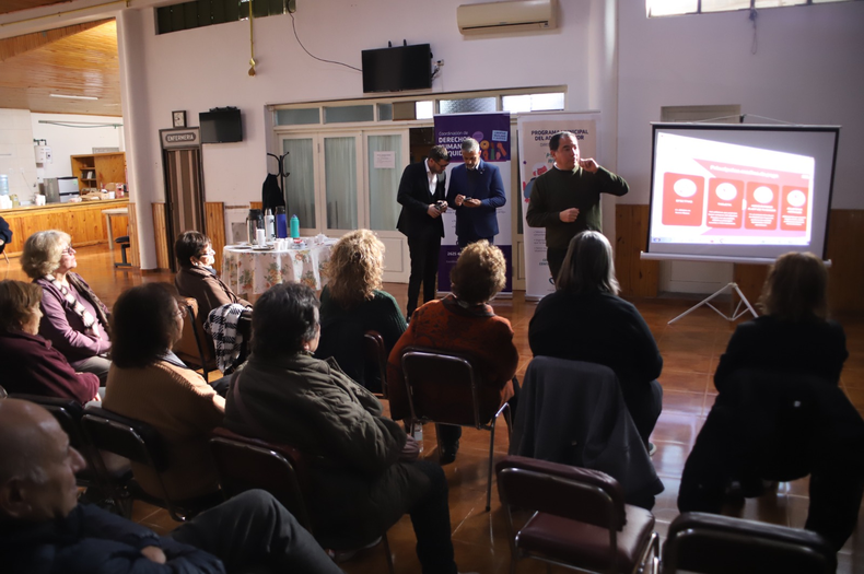 Capacitación en General Alvear para el adulto mayor.