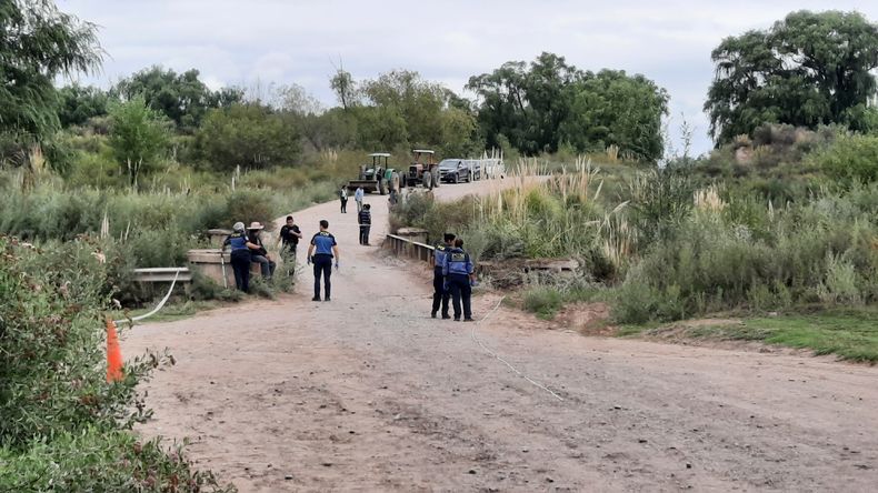 El accidente vial sucedió en el Carril Nacional en San Carlos, en la zona del puente de hierro.