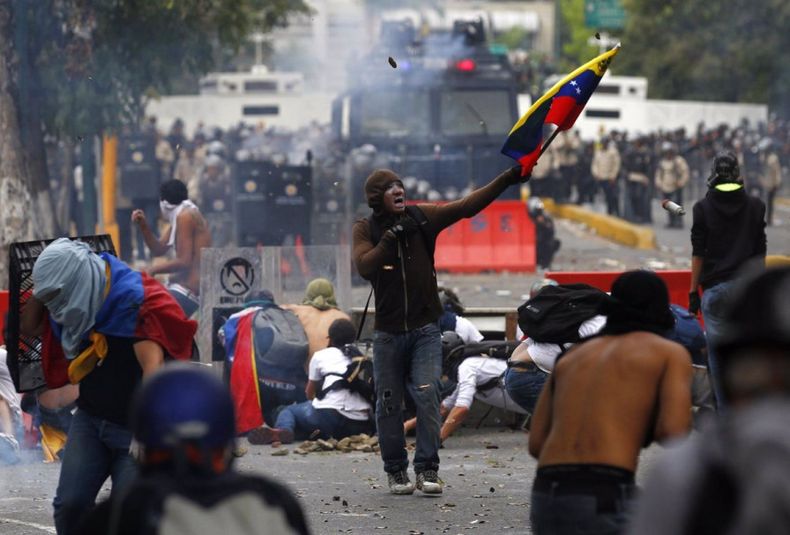 Protestas callejeras Colombia