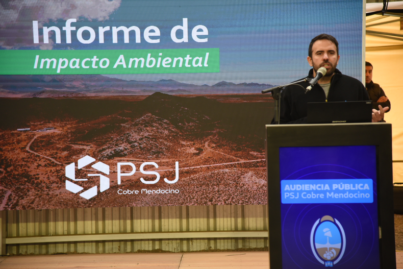 PSJ Cobre mendocino ya realizó su audiencia pública y espera por la aprobación de la DIA por la Legislatura provincial PSJ Cobre mendocino ya realizó su audiencia pública y espera por la aprobación de la DIA por la Legislatura provincial