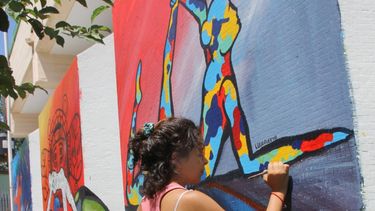 Sitio Andino | mural luján de cuyo