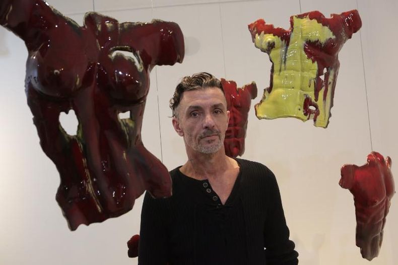 Fabián Álvarez tenía 53 años, algunos de los cuales destinó para exhibir su arte en Guaymallén