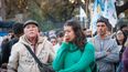 La militancia se manifestó en Mendoza tras conocerse el fallo adverso a Cristina