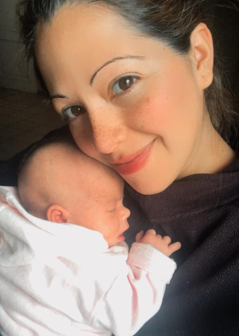 Florencia González tiene 32 años y hace un año fue mamá de una pequeña llamada Olivia