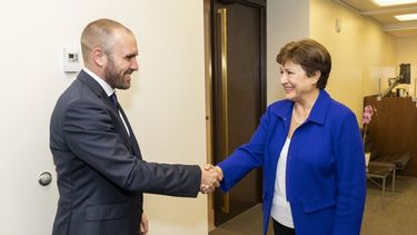 Guzmán se reunirá el viernes con la directora del FMI en Washington