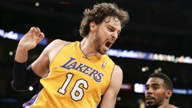 los angeles lakers retiraran el 16 de pau gasol