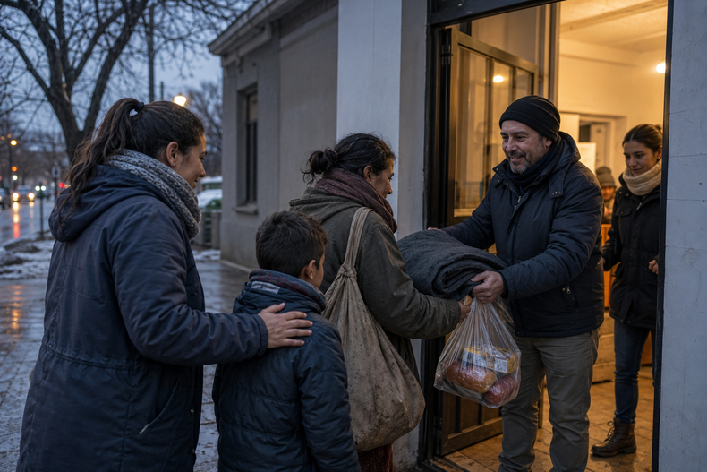 Refugios y asistencia social por la ola polar en el sur provincial.