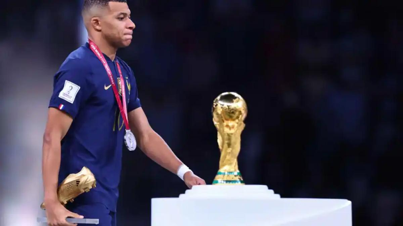 Mbappé no pudo repetir el título.