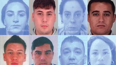 Los prófugos mencionados por el Ministerio de Seguridad. Los prófugos mencionados por el Ministerio de Seguridad.