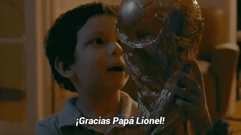 El mensaje navideño de la selección argentina.