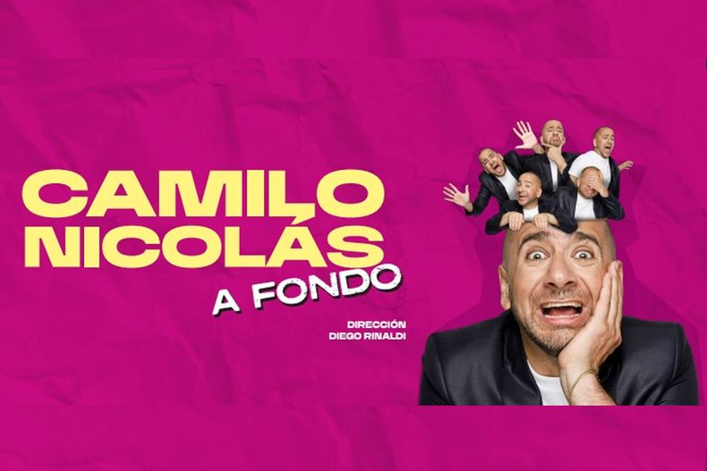 Camilo Nicolás vuelve a Mendoza con un show de humor imperdible