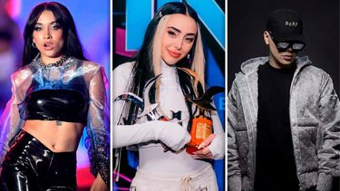 Bizarrap, Nicki Nicole y María Becerra, nominados a los premios Lo Nuestro 2024.