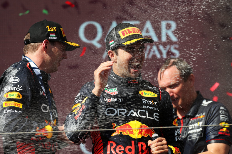 Max Verstappen indomable.