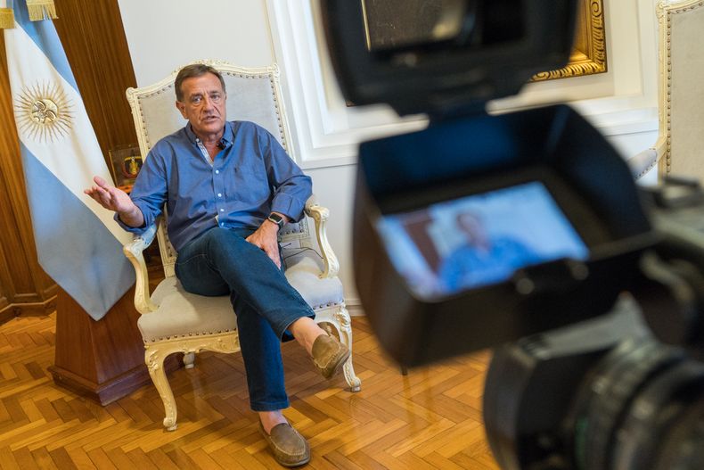 Rodolfo Suarez y una charla exclusiva con Andino TV.