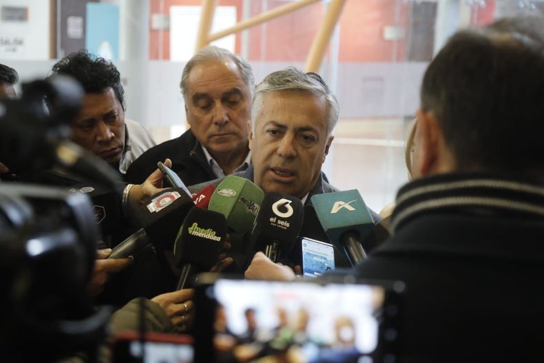 Alfredo Cornejo en San Rafael: defendió El Baqueano y celebró los resultados de Santa Fe.